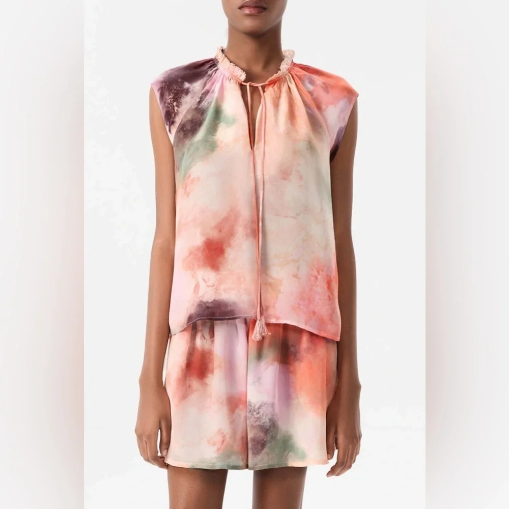 Maria Cher Jufre Keyla Top Wild Rose S NWT - Picture 3 of 9